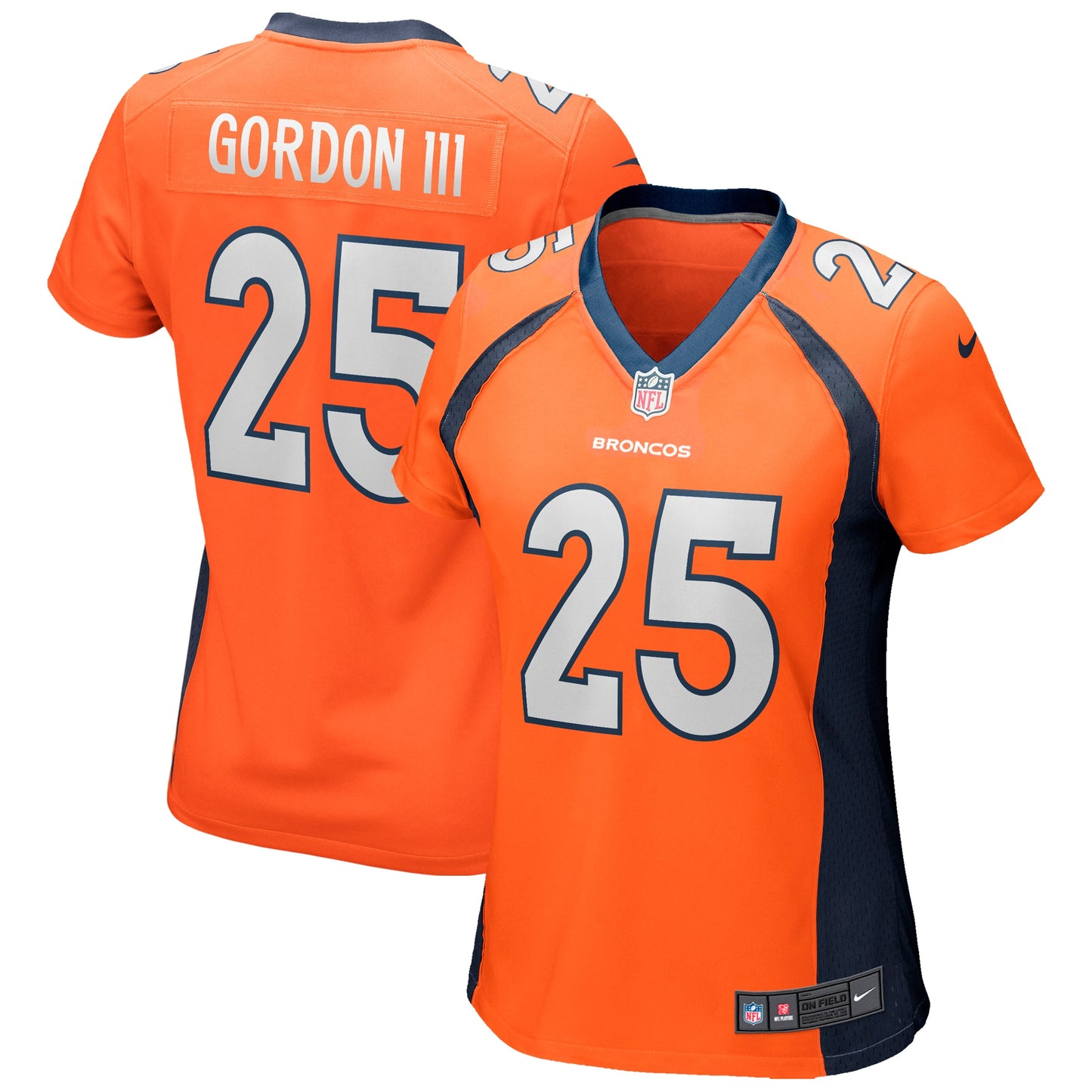 Melvin Gordon III Denver Broncos Nike Women's Game Jersey - Orange